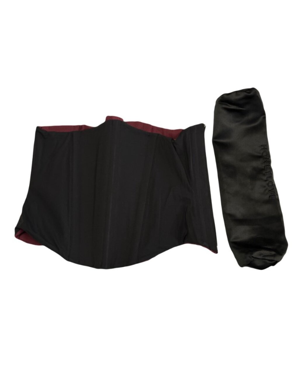 Honeylove Waisthero Waist Cincher Corset Shapewear SMALL NWT VAMP BLACK